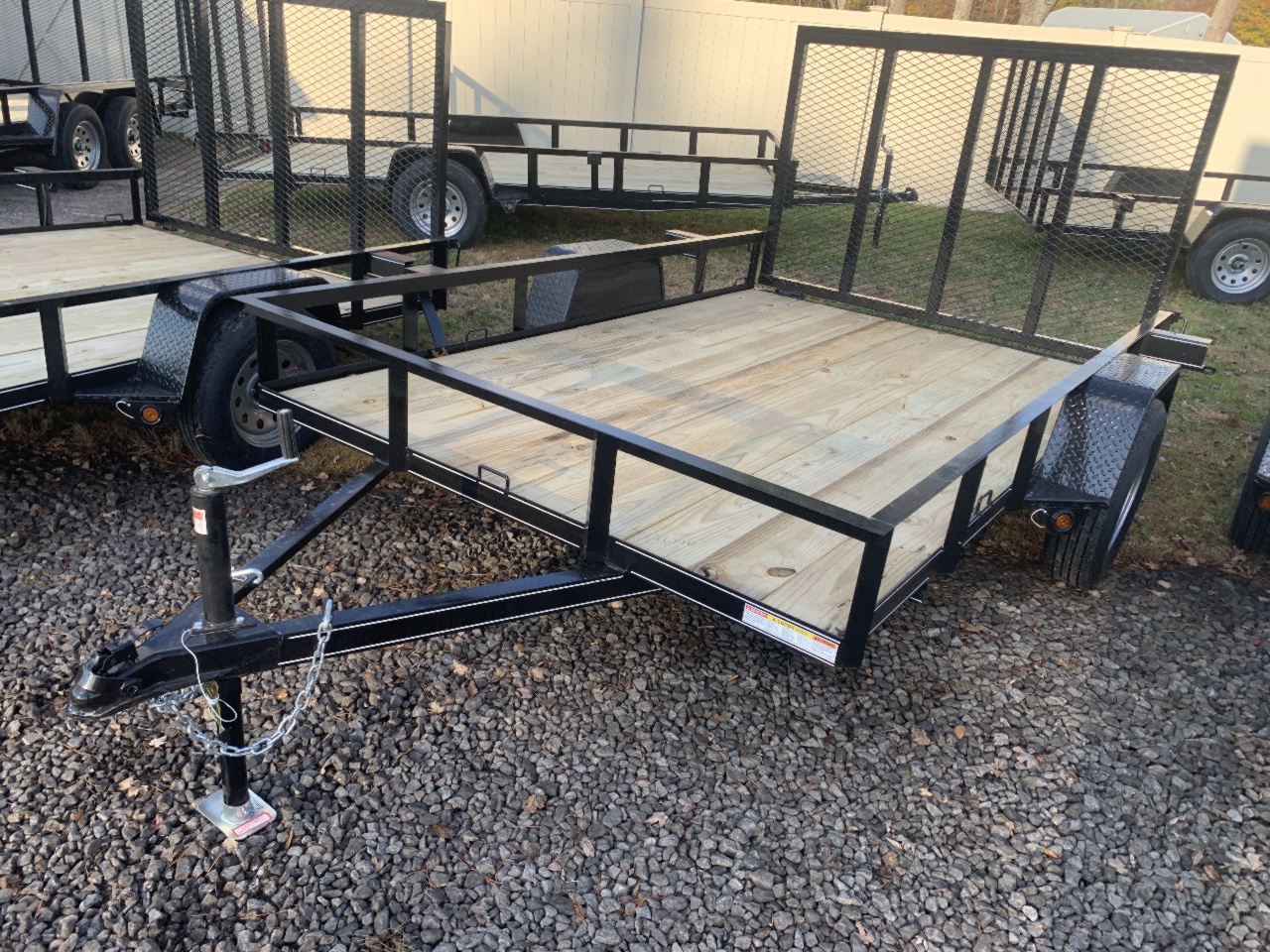 2026  Racers Edge Trailer 76x10 Single Utility 3500lb